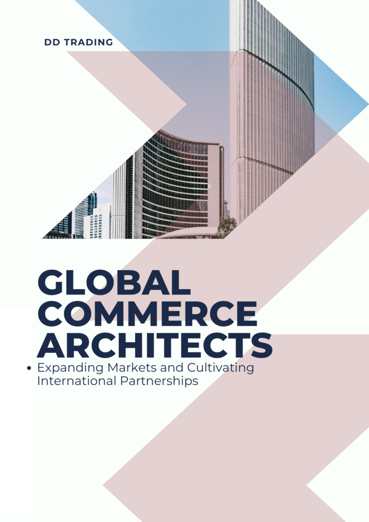 Blue and White Simple Company Business Double Sided Poster (1)